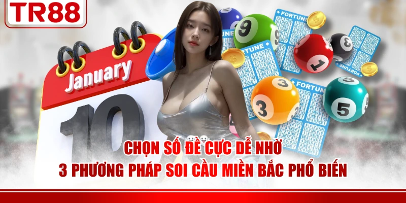 Chọn số đề cực dễ nhờ 3 phương pháp soi cầu miền Bắc phổ biến